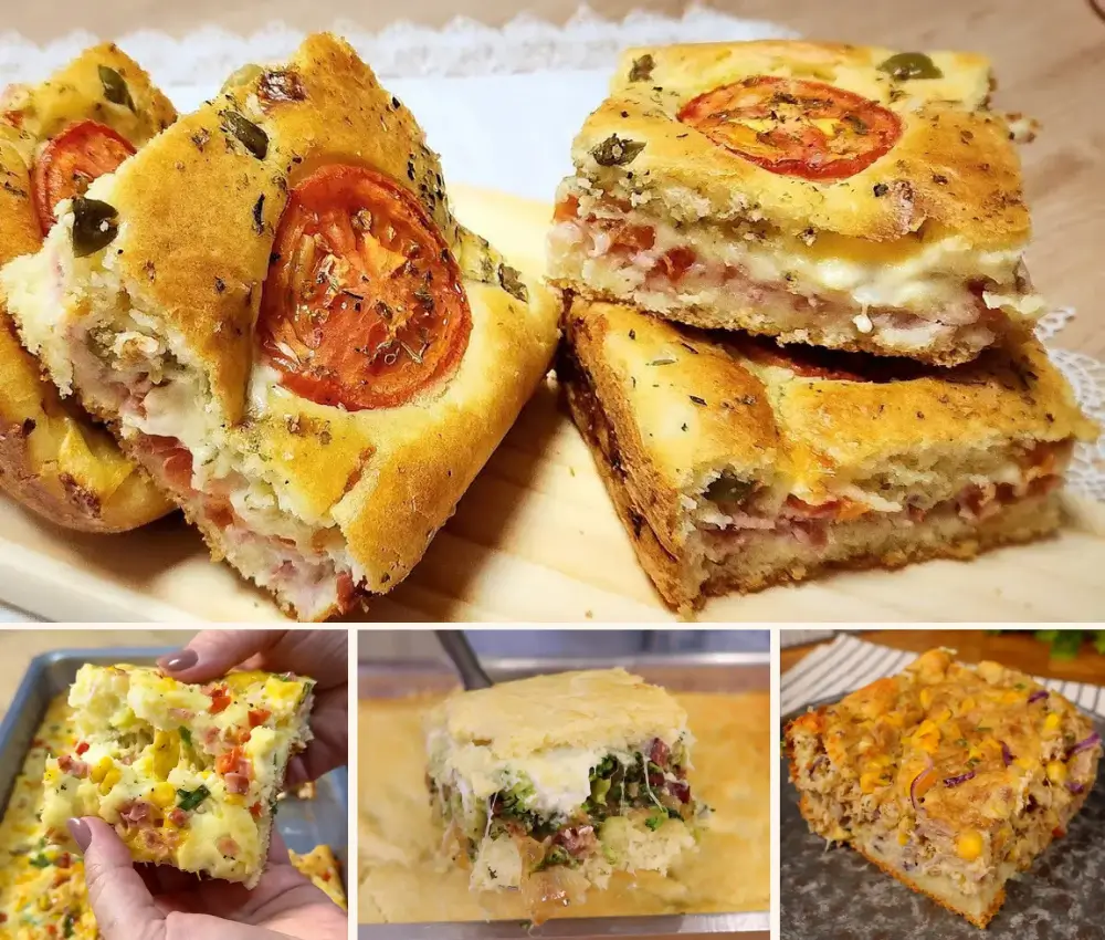 Torta com Massa de Pizza